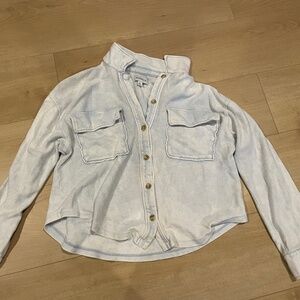 Evereve light blue top